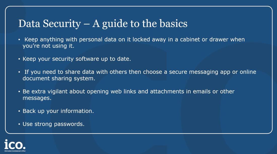 Data Security - Advice from the ICO