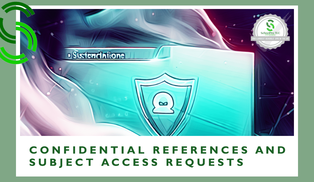 Blog banner for references and subject access requests